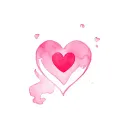 Taylor swift eras heart emoji tattoo design idea