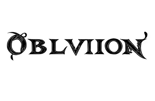 "Oblivion" tattoo design idea