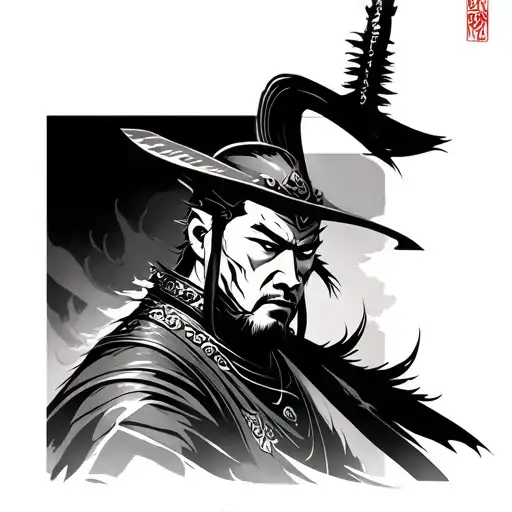 Ronin tattoo design idea