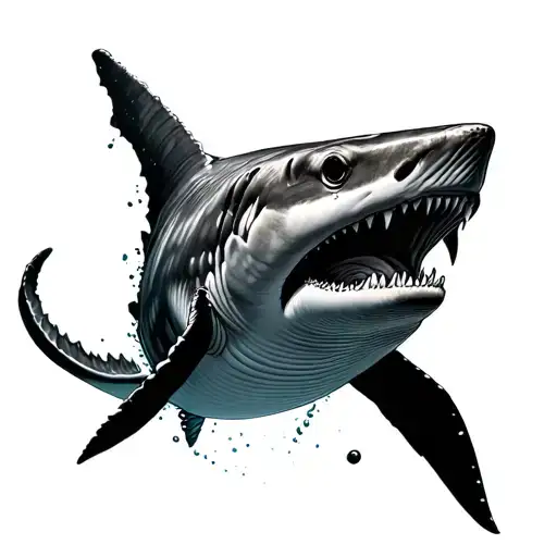 Whale Shark tattoo design idea