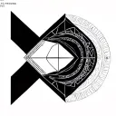 trust the process tattoo design idea