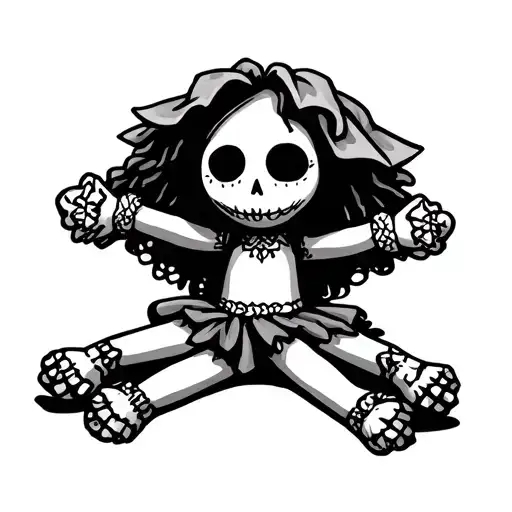 Voodoo Doll tattoo design idea