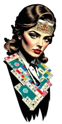 MONOPOLY GAME tattoo design idea