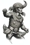 Lapu Lapu Filipino tattoo design idea