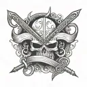 Crowbar tattoo design idea
