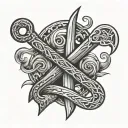 Crowbar tattoo design idea