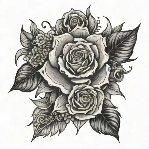 healing, growth ,abuse tattoo design idea