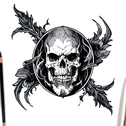 Baldur tattoo design idea