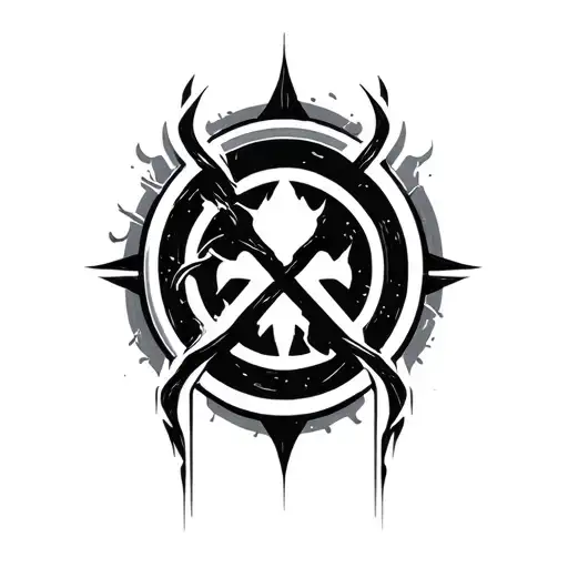 linkin park logo tattoo design idea