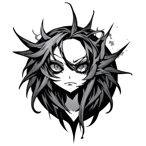 soul from soul eater tattoo design idea