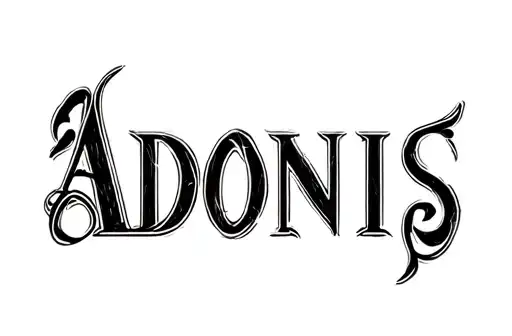 "Adonis" tattoo design idea
