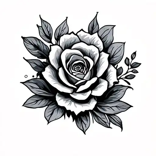 Cuff tattoo design idea