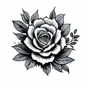 Cuff tattoo design idea