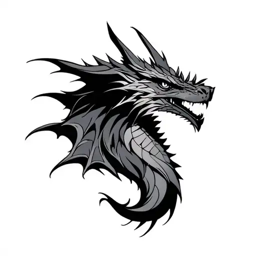 Dacian Draco tattoo design idea