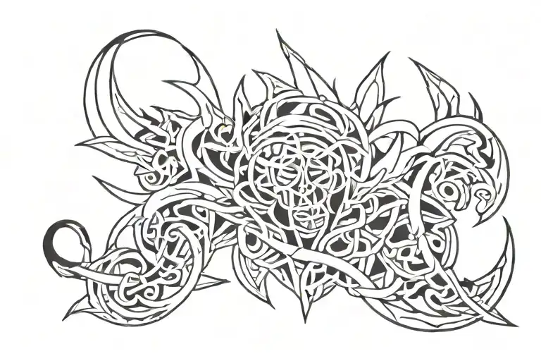 gang tattoo design idea