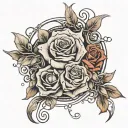 HOLD ON PAIN ENDS tattoo design idea