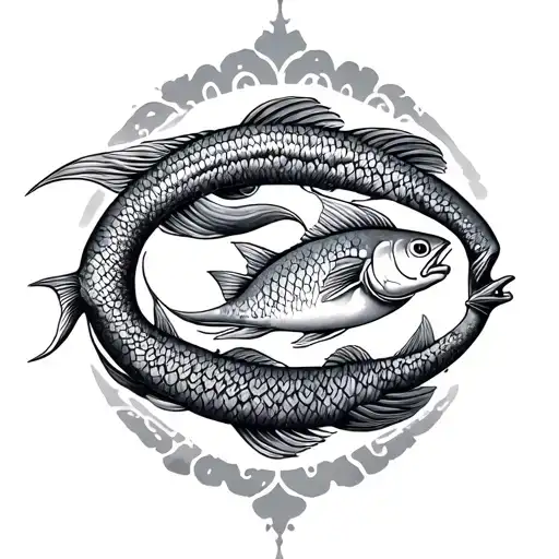 Pisces Gemini and Libra tattoo design idea