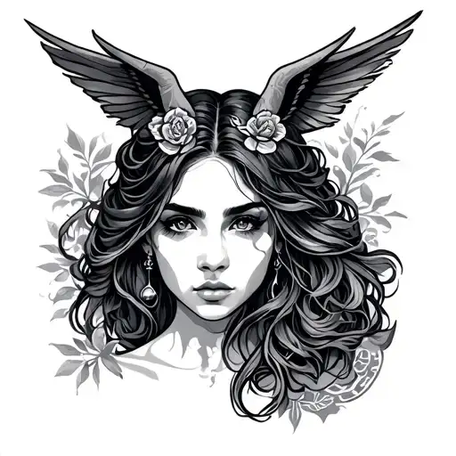 Ainsley, Libra, Ohio tattoo design idea