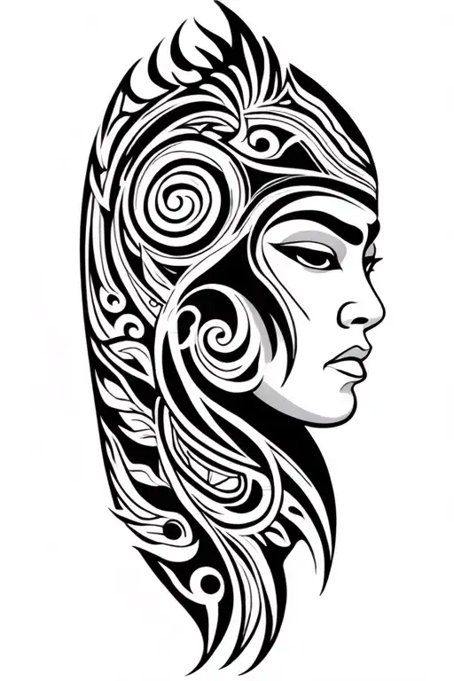 maori design tattoo design idea