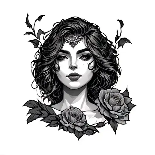 "May - Cy - Lya " brick tattot. tattoo design idea