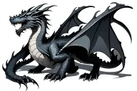Search Dragon tattoo design idea