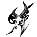 baphomet tattoo design idea