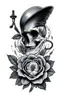 Sobriety tattoo design idea