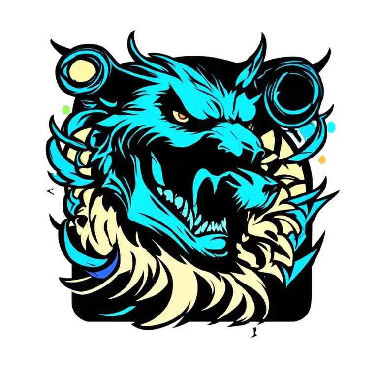 hyrox challenge design tattoo design idea