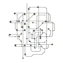 matrix code flowing tattoo design idea