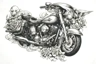 Driven by purpose, fueled by persistance  tattoo design idea