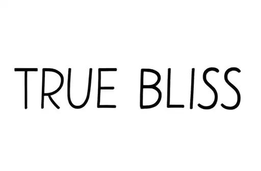 "True Bliss" tattoo design idea