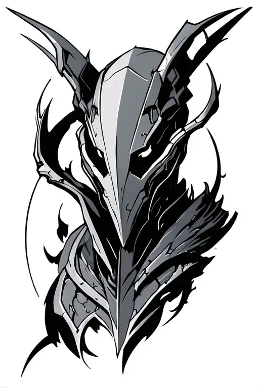 Warframe tattoo design idea