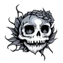 Titty tattoo design idea