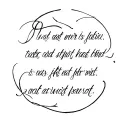 Psalms 144 1 tattoo design idea