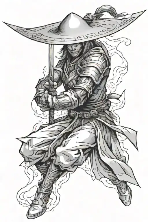 Raiden tattoo design idea