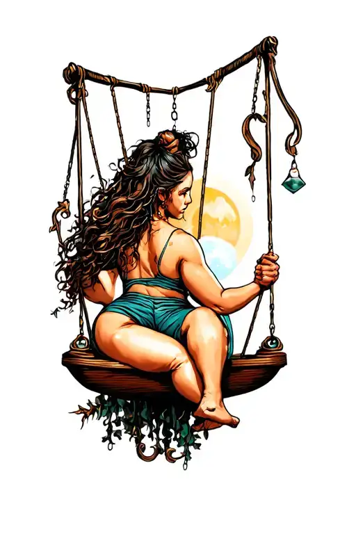 swinger and Adhd symbolistic tattoo tattoo design idea