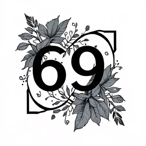 "nature" cancer 69 symbol tattoo design idea