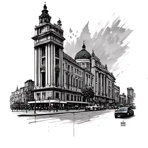 Buenos Aires Argentina tattoo design idea