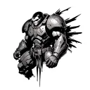 Doom Slayer tattoo design idea