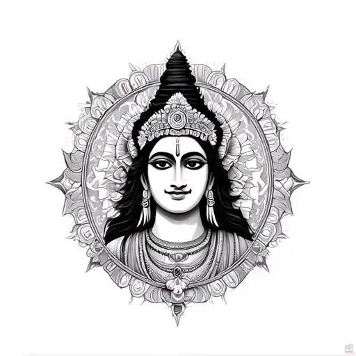 Aham Brahmasmi tattoo design idea