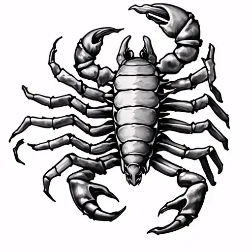 Cancer And Scorpio tattoo design idea