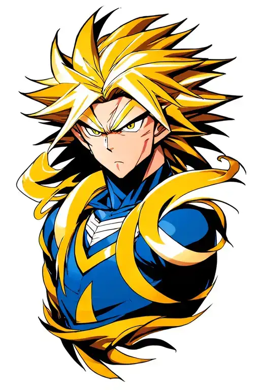 All Might my hero academia tattoo design idea