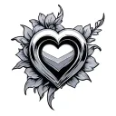 chrome hearts  hand  tattoo design idea