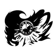 clock tattoo design idea