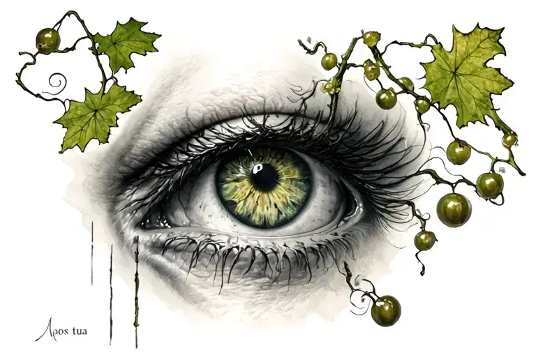 Mors tua, my vine tattoo design idea