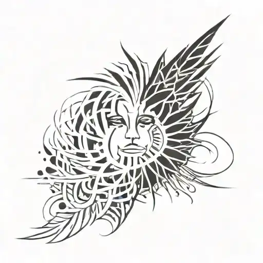 Emo tattoo design idea