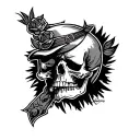 Outlaw tattoo design idea