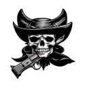 Outlaw tattoo design idea