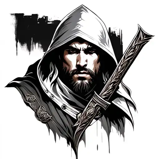 Ezio tattoo design idea