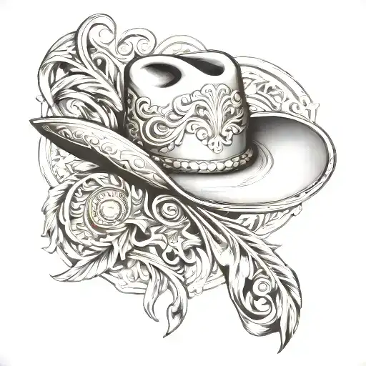 western cowboy cards leather work design tattoo design idea